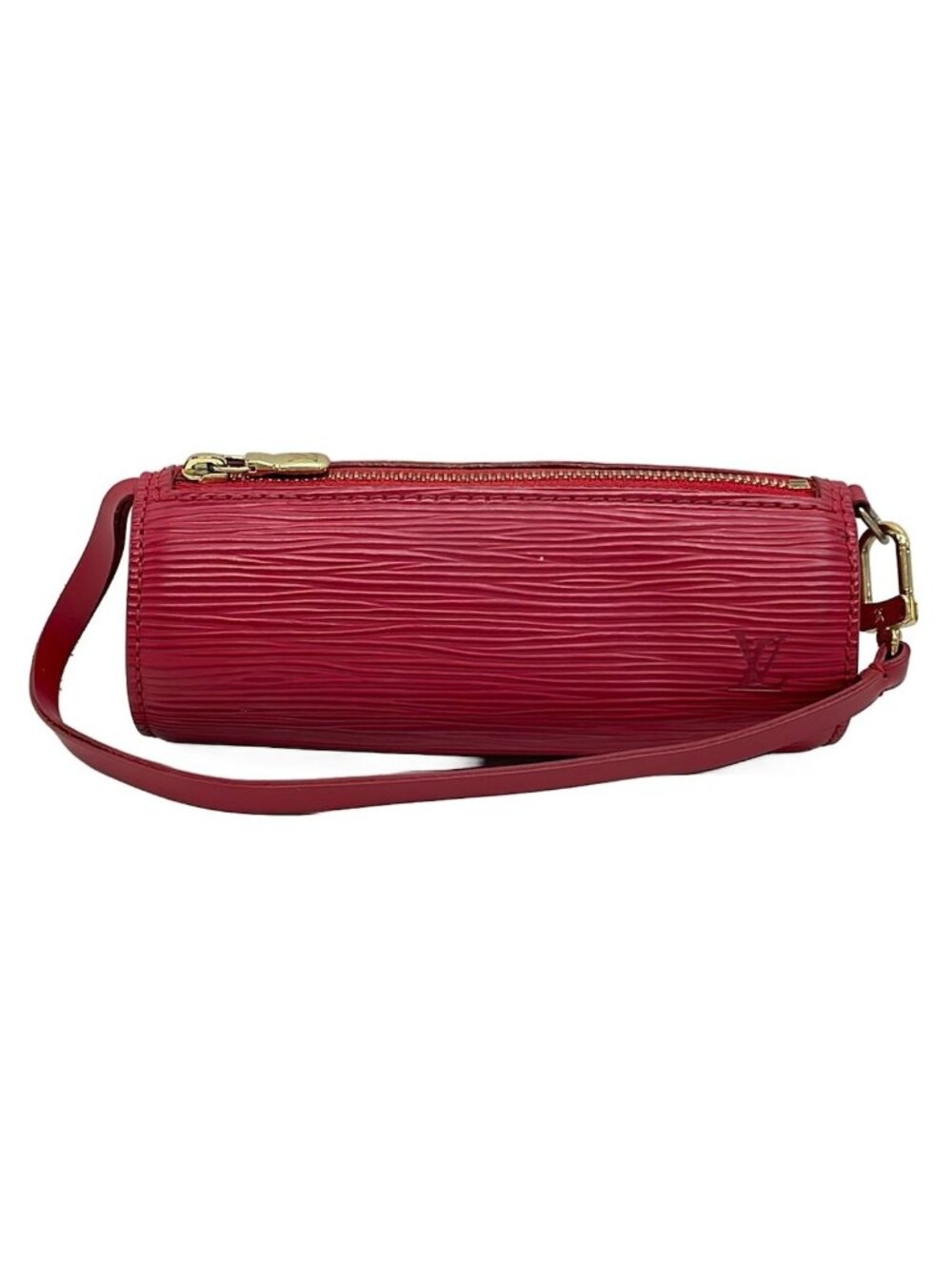 Louis Vuitton Pouch Epi Red Soufflot Leather